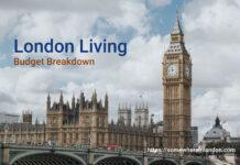London Living: Budget Breakdown