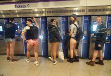 No Trousers Tube Ride In London, check why